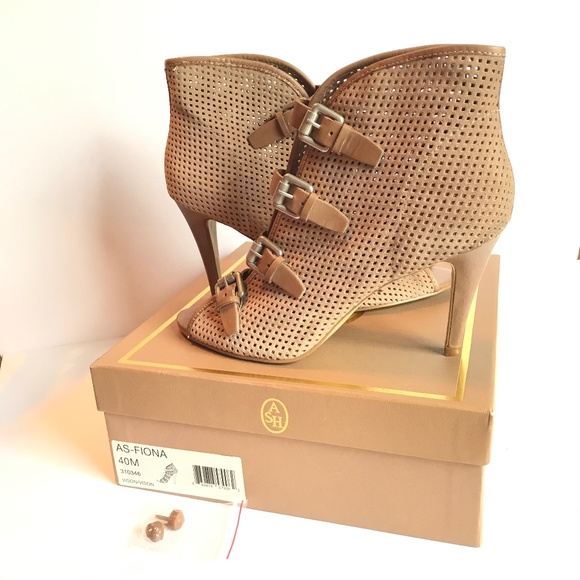 ASH Fiona Suede open toe Booties NEW in Box! 40 - Picture 4 of 8